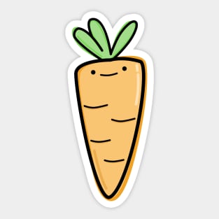 Cute Carrot Sticker